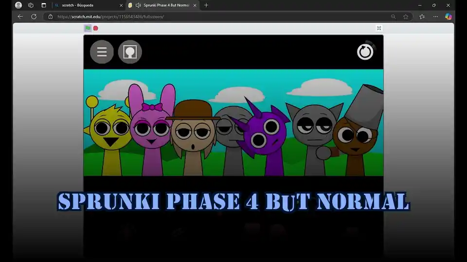 Sprunki Phase 4 But Normal